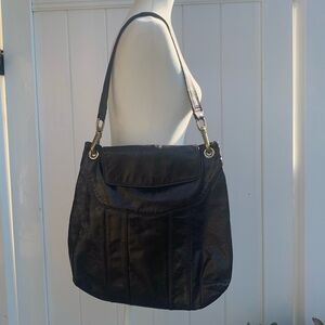 Foley & Corinna Large Brown Leather Bag